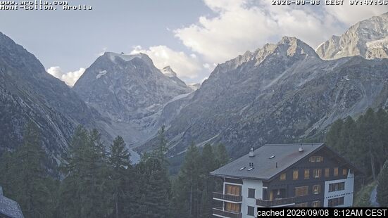 Arolla webcam