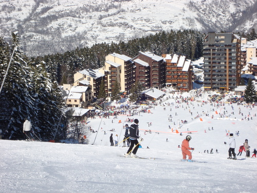 Ax 3 Domaines Ski Resort by: John