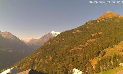 Bürchen - Törbel webcam