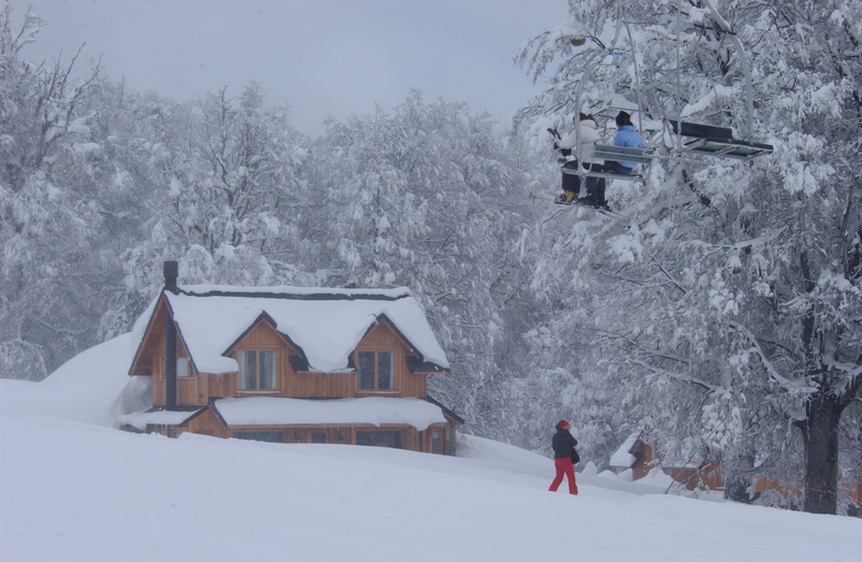 Chapelco resort snow