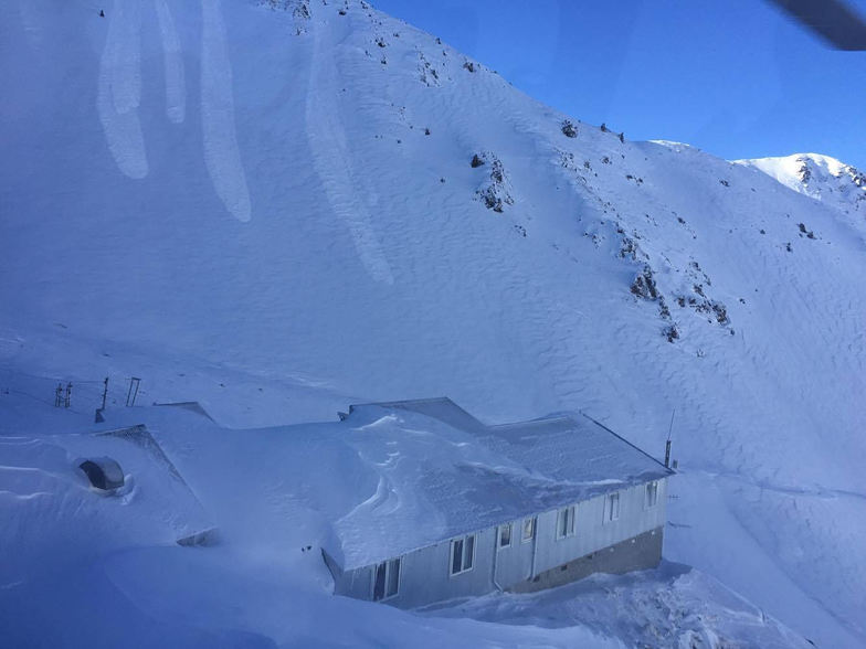 Mount Olympus resort snow