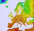 Europe Temperature Map