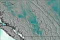 Southwest Canada Wind Map