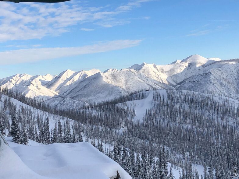 Teton Pass Ski Area resort snow