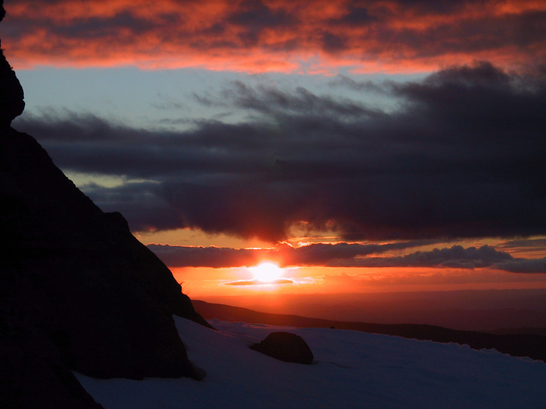 Whakapapa resort snow